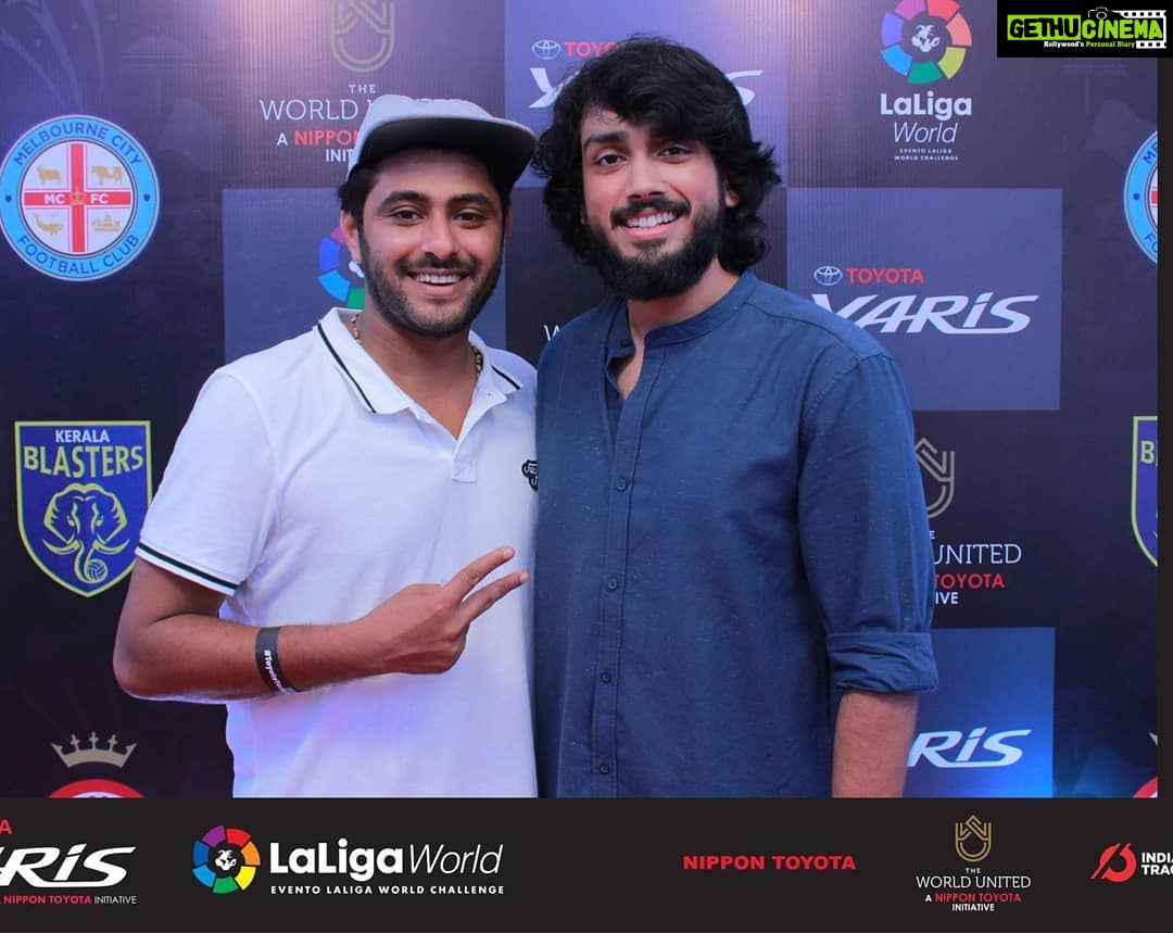 Antony Varghese Instagram - @kalidas_jayaram @keralablasters