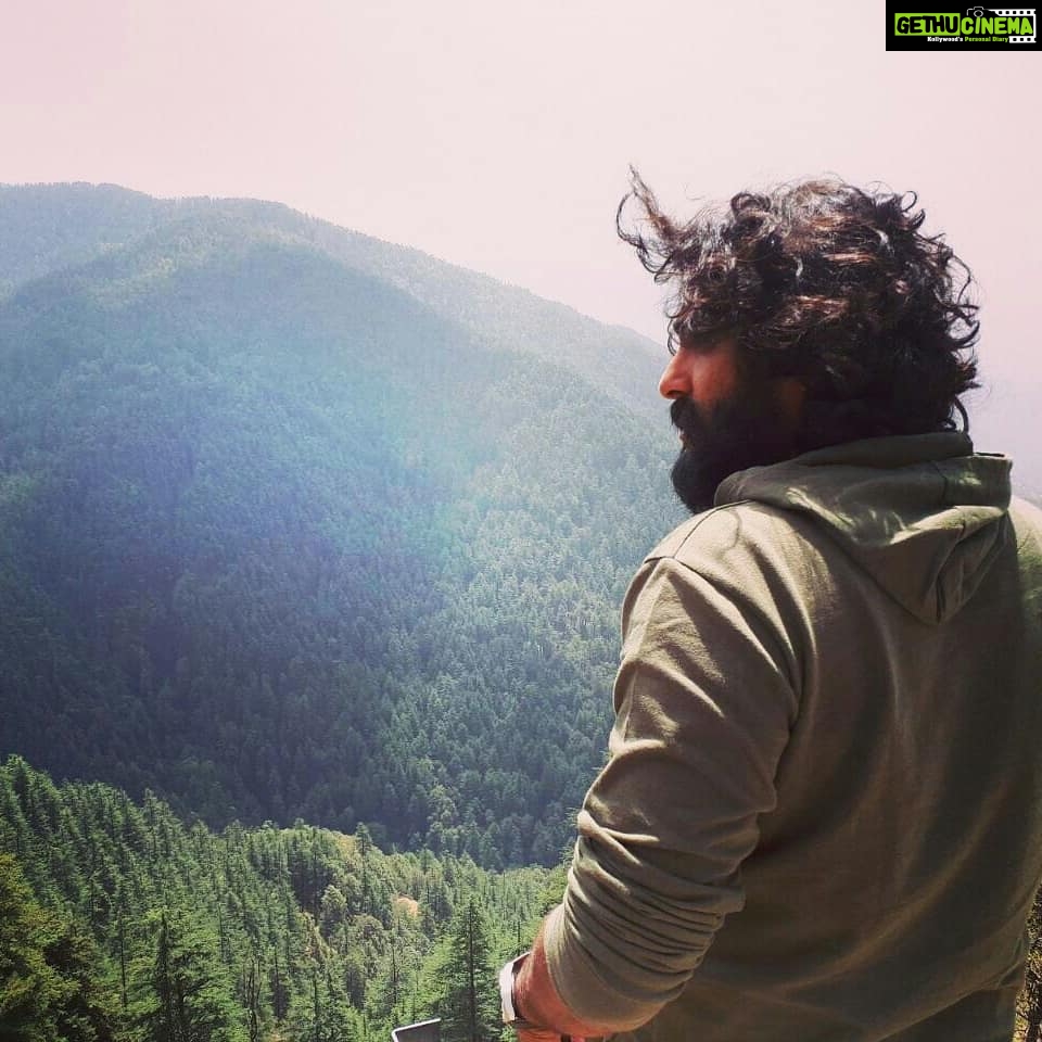 Antony Varghese Instagram - #mountainsarecalling⛰ Green Valley, Shimla, Himachal Pradesh