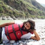 Antony Varghese Instagram - Along River Sutlej, Shimla #traveldiaries #wanderlust Shimla Rafting Region Sutlej River