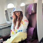 Anushka Sen Instagram – Taking flights is my most favourite thing in the world ✈️🫶