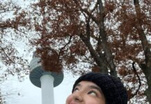 Anushka Sen Instagram - I Seoul U 💜🫰#SenInSeoul N서울타워 - N SeoulTower
