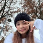 Anushka Sen Instagram - I Seoul U 💜🫰#SenInSeoul N서울타워 - N SeoulTower