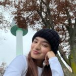 Anushka Sen Instagram - I Seoul U 💜🫰#SenInSeoul N서울타워 - N SeoulTower