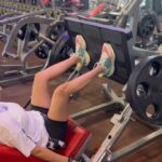 Anushka Sen Instagram - Leg day 👀🔥 #fitness #reels #fitnesswithAS