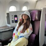 Anushka Sen Instagram – Taking flights is my most favourite thing in the world ✈️🫶