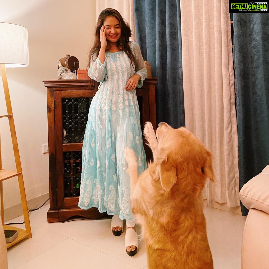 Anushka Sen Instagram - Happy birthday my lil Angel 🥰🥹🤍