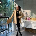 Anushka Sen Instagram – Work Mode 💜 #SenInSeoul Seoul, Korea