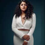 Aparna Balamurali Instagram - White & Wholesome 🤍 . . 📸 @jiksonphotography Wearing @ziplinemade HMU @themixandbrows_by_fathimajmal Styling & Creatives @theitembomb Studio @maxxocreative