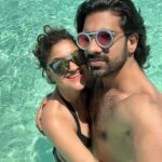 Archana Instagram – May we all be surrounded by an #ocean of #love 
.
.
.
#sun #sand #maldives #travel #couplegoals #us #youandi Fushifaru Maldives