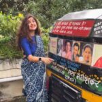 Archana Instagram - On the occasion of late #LataMangeshkar's birthday we have with us one of her biggest fans, @satyavan450 an auto driver of Mumbai. His rickshaw is a piece of art and is appreciated by many including Akshay Kumar. His rickshaw is not just beautifully decorated but also gives the message of clean and green Mumbai! #happybirthdaylatamangeshkar #latadidi #latatai #Mumbai #rickshaw #roadsofmumbai