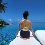 Archana Instagram - Looking into the ocean of infinity ..... . . . #beachlife #beach #beachvibes #maldives #boutique #stay #fushifaru #tranquil #vitaminsea #vitd #sunny #sunsetlovers #sun #sand #love #couplegoals #travel #travelogue #pool #beachbabe Fushifaru Maldives