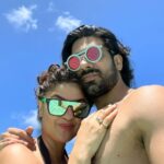 Archana Instagram - May we all be surrounded by an #ocean of #love . . . #sun #sand #maldives #travel #couplegoals #us #youandi Fushifaru Maldives