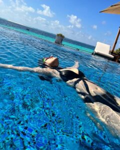 Archana Instagram - May we all be surrounded by an #ocean of #love 
.
.
.
#sun #sand #maldives #travel #couplegoals #us #youandi