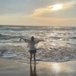 Archana Instagram – #paradise #goa #anjuna #southgoa #sunset #nature #beauty #vitaminsea #vitsea #waterbaby #beachbum #naturelover #love #opensky #sun #sand #sea #sealovers Anjuna Beach,Goa