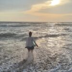 Archana Instagram - #paradise #goa #anjuna #southgoa #sunset #nature #beauty #vitaminsea #vitsea #waterbaby #beachbum #naturelover #love #opensky #sun #sand #sea #sealovers Anjuna Beach,Goa
