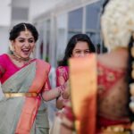 Arya Instagram - Not just my sister … my DAUGHTER .. my FIRST BABY… my BABY GIRL …. @anjanasatheeshps Our Sarees @kanchivaram.in Our styling @sabarinathk_ Our MUA @sijanmakeupartist Our blouses @aroya_by_arya_resmi Event by @eventiaevents Photography @weddingelementsphotography Mehendi @salihashamnad #bride #keralabride #keralaweddingstyles #weddingphotography #trending #mysister #herbigday #dreamcometrue O by Tamara