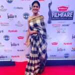 Asha Bhat Instagram – Here’s to my first Filmfare nomination. Many red carpets but this will remain close to my Heart ☺️
Also, proudly wearing a #handloom saree. 
Our culture. Our pride.

Thank you @filmfare ❤️