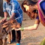 Avantika Mishra Instagram - Made a new friend today. ❤️ Animals> humans . . . #AnimalLover #ReelItFeelIt #reelsinstagram