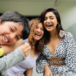 Avantika Mishra Instagram – To love, laughter and Neale’s fangs! 😂❤️ 
@shheethalrobinuthappa @nealenolanuthappa Bangalore, India