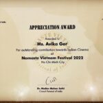 Avika Gor Instagram - #UyyalaJampala was screened at the closing ceremony of #namastevietnamfestival ! What a feeling! So proud! My heart is full❤️ I’ll see you again soon #Vietnam , Thank you @rahulsbali - you are the bestest host! If that’s even a word🤗! Gratitude towards H.E. Ambassador Pranay Verma & Consul General Dr. Madan Mohan Sethi for this honour to represent India & Indian Cinema.🇮🇳🇻🇳 Ho Chi Minh City, Vietnam