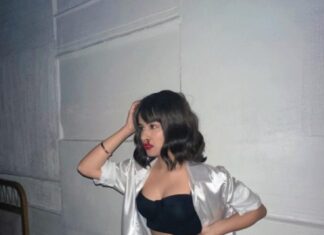 Avneet Kaur Instagram - The streets are filled with regret.🖤🤍🎃✨ - Mia Wallace (Pulp Fiction) #aboutlastnight #whatiwore #halloween2022 #pulpfiction #miawallace #styledbyme