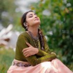 Bhanu Sri Mehra Instagram - Being your own unique ✨️ self is pure beauty 🔱 Wearing: @radheshyam_designer_studio 📸: @manoj_gangula Jewelry: @pretty.jewelbox #tollywoodactress #telugupilla #bhanusree🔥❤️ #actorlife #busy #newclick