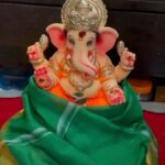 Bhanu Sri Mehra Instagram - Happy Ganesh Chaturti all my lovely insta family 👪 God bless you 🙏 #festivalvibes #PrimeReels #ganeshchaturthi #goodvibes #blessed #bhanusree🔥❤️