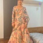 Bhanu Sri Mehra Instagram - Dance 💃 Outfit by: @radheshyam_designer_studio #instagram #reels #trendingreels #trending #PrimeReels #bhanusree🔥❤️ #instafashion