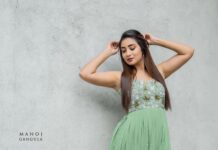 Bhanu Sri Mehra Instagram - Sky reminds me , i still have to fly ✨️ 📸: @manoj_gangula Wearing: @jahnavivarmalabel Hairstyles: @hairstylistravi #actorslife #busy #bhanusree🔥❤️ #newclick #loveselife