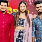 Bhanu Sri Mehra Instagram - Ammoru talli jatara on NTV hosted by me and @jabardasth_avinash Styling : @sahithivarma_official Costume :@vedas_couture Jewellery :@yuvaneerus #festival #mood #hosted #enjoyed #bhanusree🔥❤️