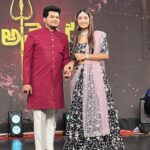 Bhanu Sri Mehra Instagram - Ammoru talli jatara on NTV hosted by me and @jabardasth_avinash Styling : @sahithivarma_official Costume :@vedas_couture Jewellery :@yuvaneerus #festival #mood #hosted #enjoyed #bhanusree🔥❤️