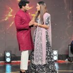 Bhanu Sri Mehra Instagram - Ammoru talli jatara on NTV hosted by me and @jabardasth_avinash Styling : @sahithivarma_official Costume :@vedas_couture Jewellery :@yuvaneerus #festival #mood #hosted #enjoyed #bhanusree🔥❤️