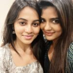 Bhavani Sre Instagram - Catching up with our darling #ariyanachi ! ❤ @aishwaryarajessh