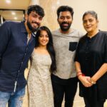 Bhavani Sre Instagram – Happy picture !
@kalidas_jayaram @shanthnu #sudhakongara ❤️❤️❤️