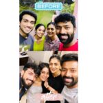 Bhavani Sre Instagram – Celebrating with the thangams!🥰🥰🥰
#sudhakongara @kalidas_jayaram @shanthnu