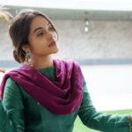 Bhavani Sre Instagram - Styling @style.with.kr Outfit @label_juanita Earrings @pradejewels