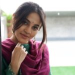 Bhavani Sre Instagram - Styling @style.with.kr Outfit @label_juanita Earrings @pradejewels