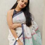 Bhavani Sre Instagram - Styling : @style.with.kr Saree : @wrii_studio Blouse: @sayantighoshdesignerstudio