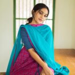 Bhavani Sre Instagram - Wearing : @manjalcouture Photography : @vidhyavijay Hair and makeup : @suganthi.themua Styling : @lavanya_gopal