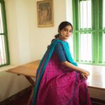 Bhavani Sre Instagram - Wearing : @manjalcouture Photography : @vidhyavijay Hair and makeup : @suganthi.themua Styling : @lavanya_gopal