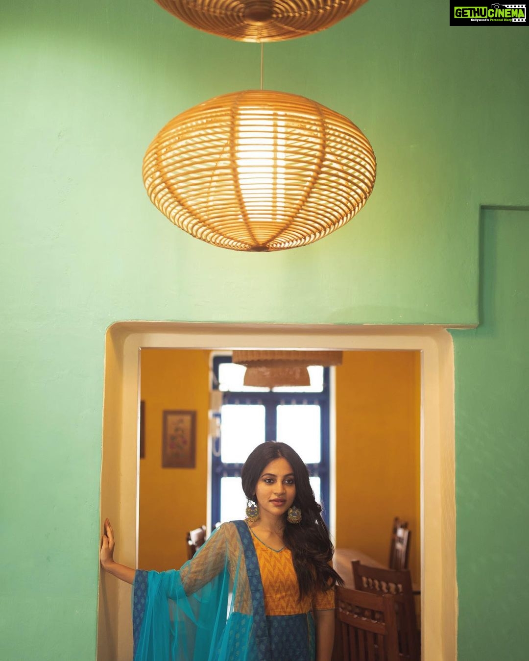 Bhavani Sre Instagram - Wearing : @manjalcouture Photography : @vidhyavijay Hair and makeup : @suganthi.themua Styling : @lavanya_gopal