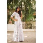 Bhavani Sre Instagram - Wearing : @manjalcouture Photography : @vidhyavijay Hair and makeup : @suganthi.themua Styling : @lavanya_gopal