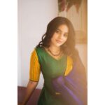 Bhavani Sre Instagram - Wearing : @manjalcouture Photography : @vidhyavijay Hair and makeup : @suganthi.themua Styling : @lavanya_gopal