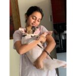 Bhavani Sre Instagram - Morning with my lovable potato.✨ #toky #mine #unconditionallove ❤️