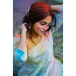 Bhavani Sre Instagram – holi 🔫❤️ Photography : @anitakamaraj & @rahulravindran 
Styling : @charusrikanth
#holi