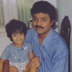 Bhavani Sre Instagram – Happy birthday to our pillar of strength and the most precious person in my life!Thanks for always letting me learn things on my own by just letting me be !You are one of a kind Appa!We’ve always been the world to you and you’ll always be the world to us no matter what!❤️❤️