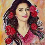 Bhumika Chawla Instagram - I was off social media -insta for a while - and other social media — very little hanging out there . I realise I didn’t miss it much …rather had more time … And I figure you didn’t miss me either :) ….life goes on … Though I saw this now — Thank you Rishika - saw this again and loved it . ❤️ @artistrishika