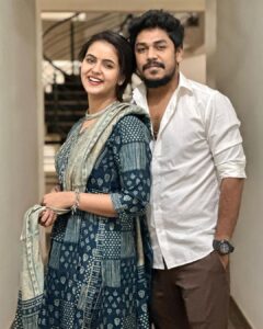 Chaitra Reddy Instagram - Happy 2nd wedding Anniversary, with all love ❤️ It was great journey so far, and may more to celebrate with smiles and laughter. #racha #anniversary