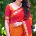 Chaitra Reddy Instagram – @kaarigai.sarees ❤️