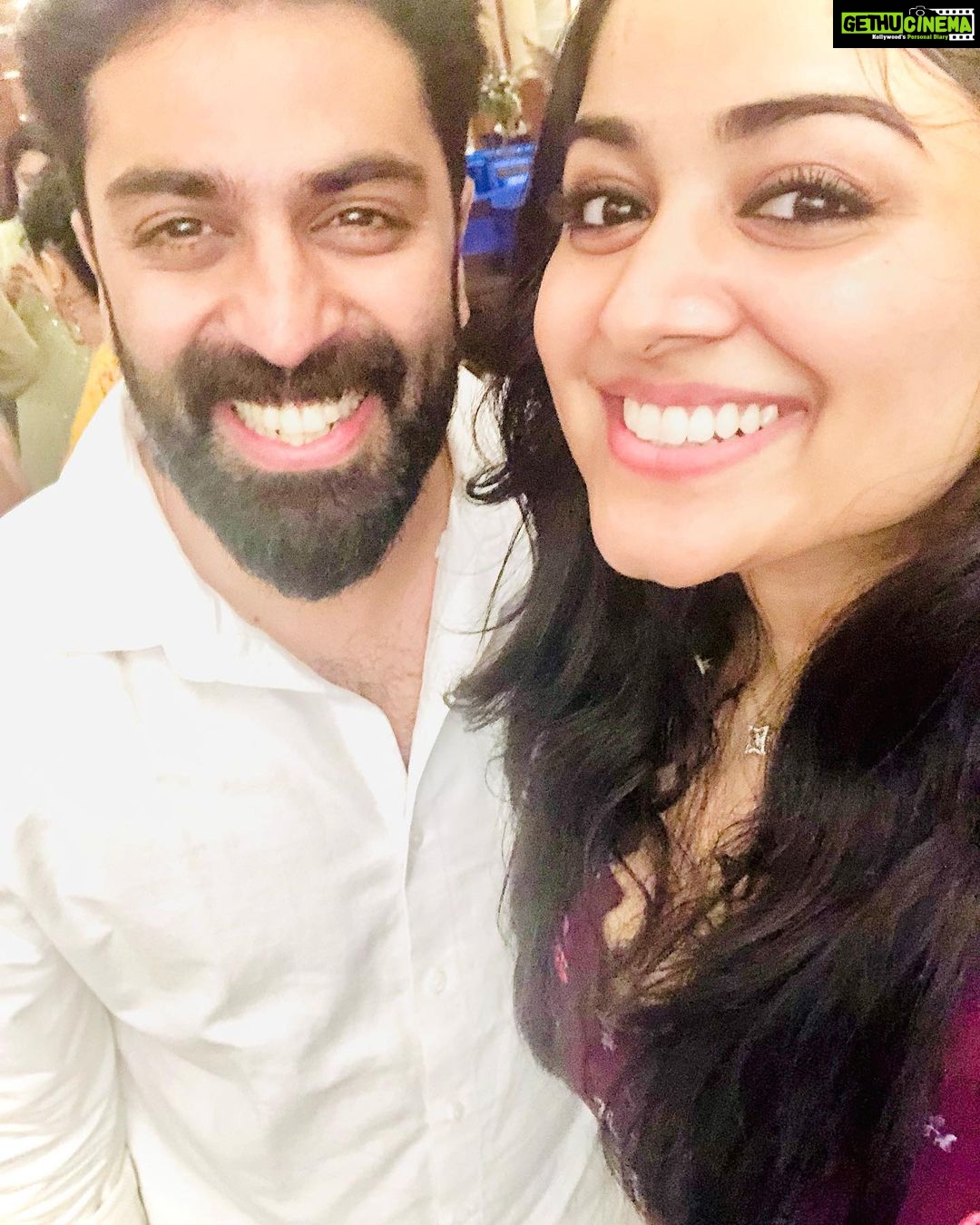 Chandini Sreedharan Instagram - This guy! Have known each other for years now & some things never change haha. I don’t think we’ve ever not resumed our teasing each other as if time hasn’t passed each time we meet, & that too unplanned! I’m glad you’re finally hitting the dance floor cuz now I can force you to stay on it 😅 Last night was fun, & ofcourse… my mom says hi 🙄🤦🏻♀️😂